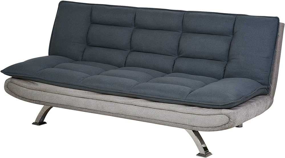Kanapa sofa szara do salonu NOWA Homcom 185 x 97 cm rozkładana
