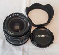 Sony Alpha A-Mount lens: Minolta 24mm f/2.8