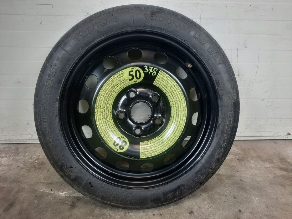 KOŁO DOJAZDOWE ZAPASÓWKA 16 VW GOLF VII AUDI A3 8V 1K0601027AQ 5x112