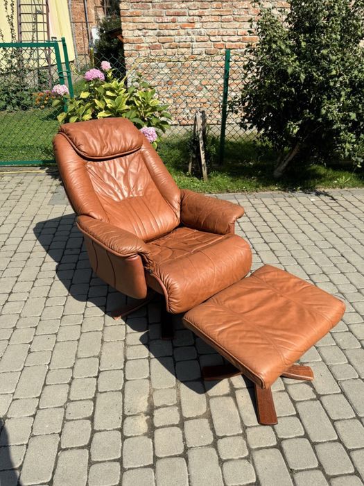 Крісло реклайнер (0072)шкіряне офісне крісло