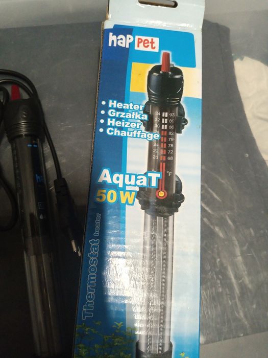 Nowa grzałka do akwarium 50W