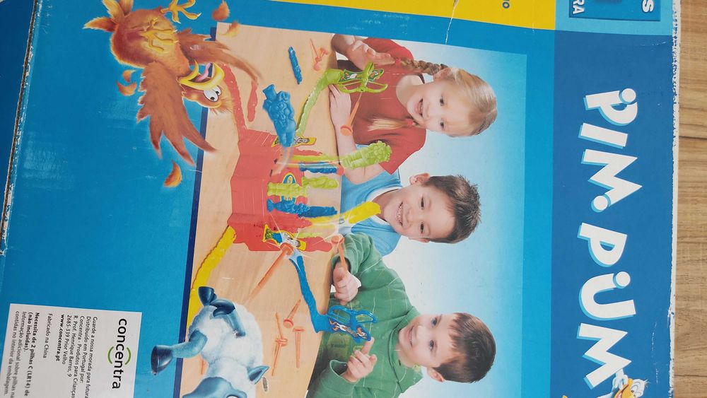 Jogo Pim Pum Pato. 2 a 4 jogadores. A partir dos 4 anos