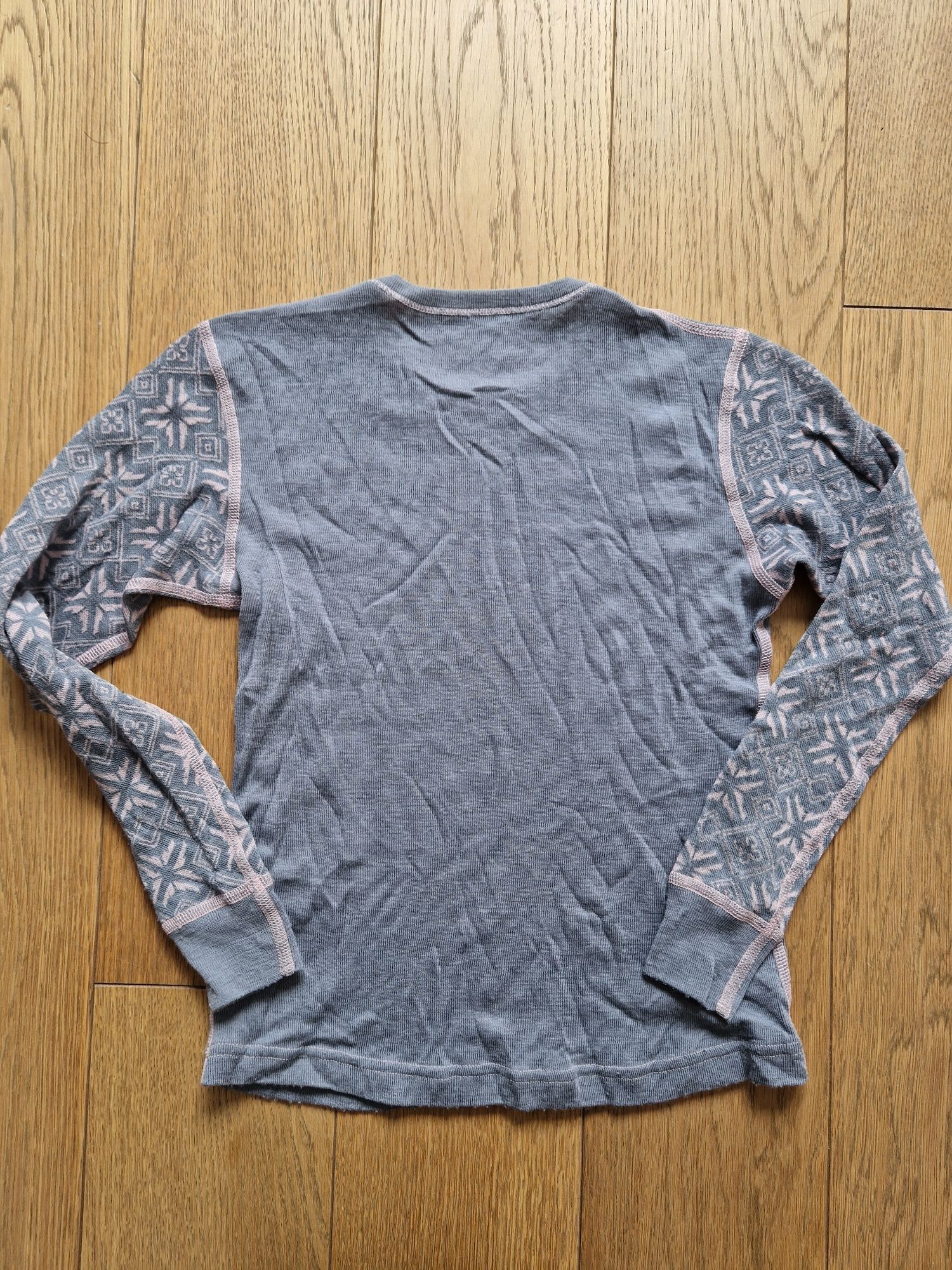 Bluzka merino Iris Sport 134/140 koszulka wełniana wełna termoaktywna