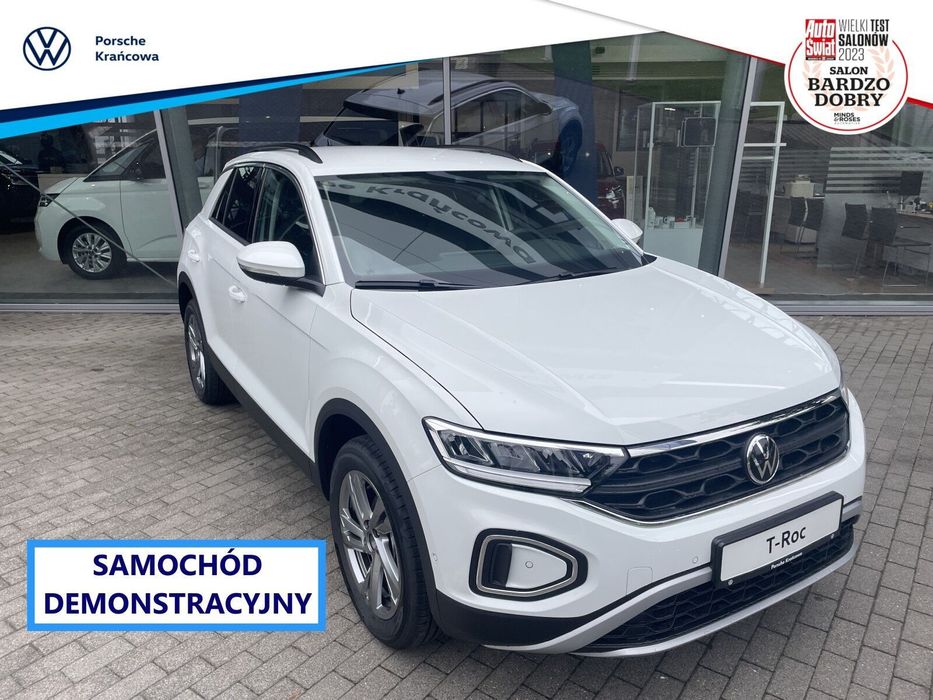 Volkswagen T-Roc Life Plus 1.5 TSI 150KM automatyczna, DSG 7- stopniowa, Pakiet Comfort