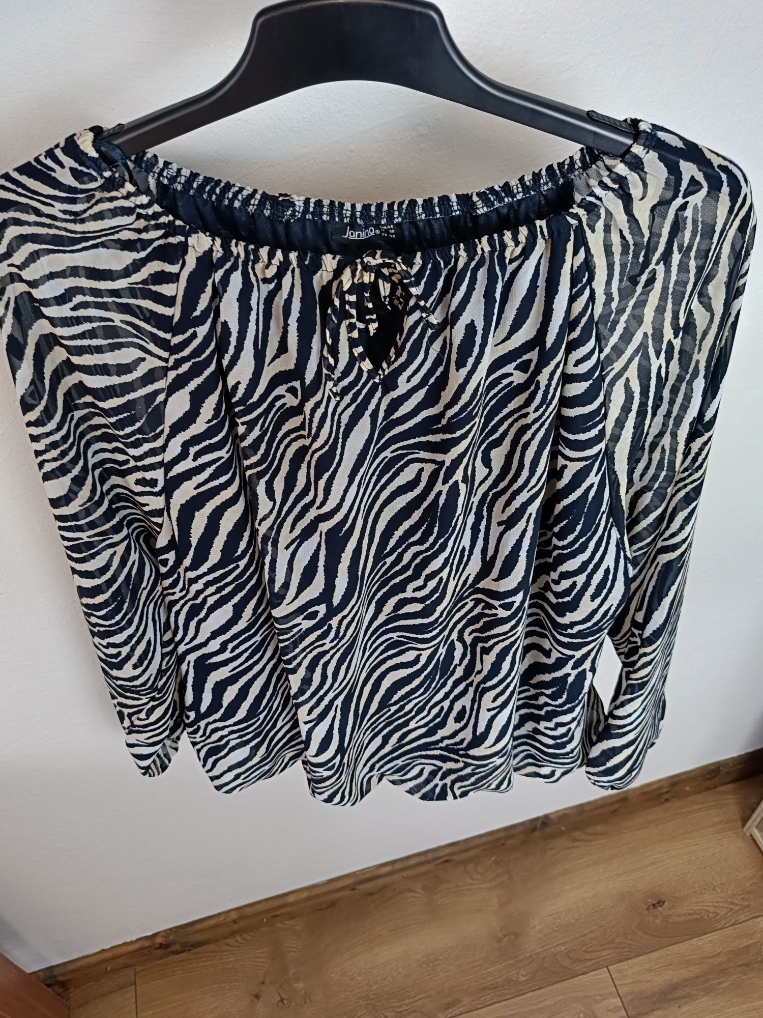 Bluzka 46 Janina print zebra