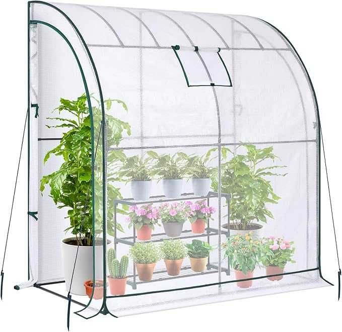 Greenhouse with 3 Shelves 2.01 m × 0.99 m × 2.11 m