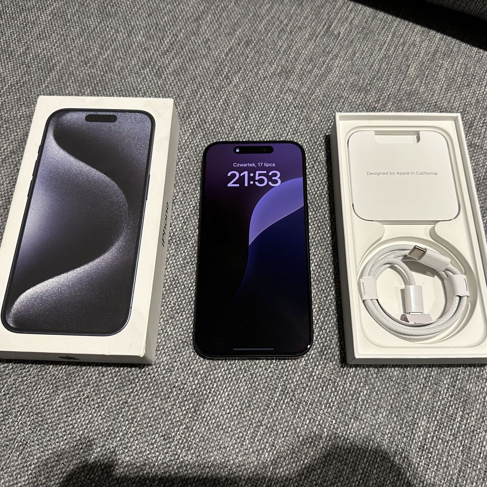 iPhone 15 Pro 128gb w idealnym stanie