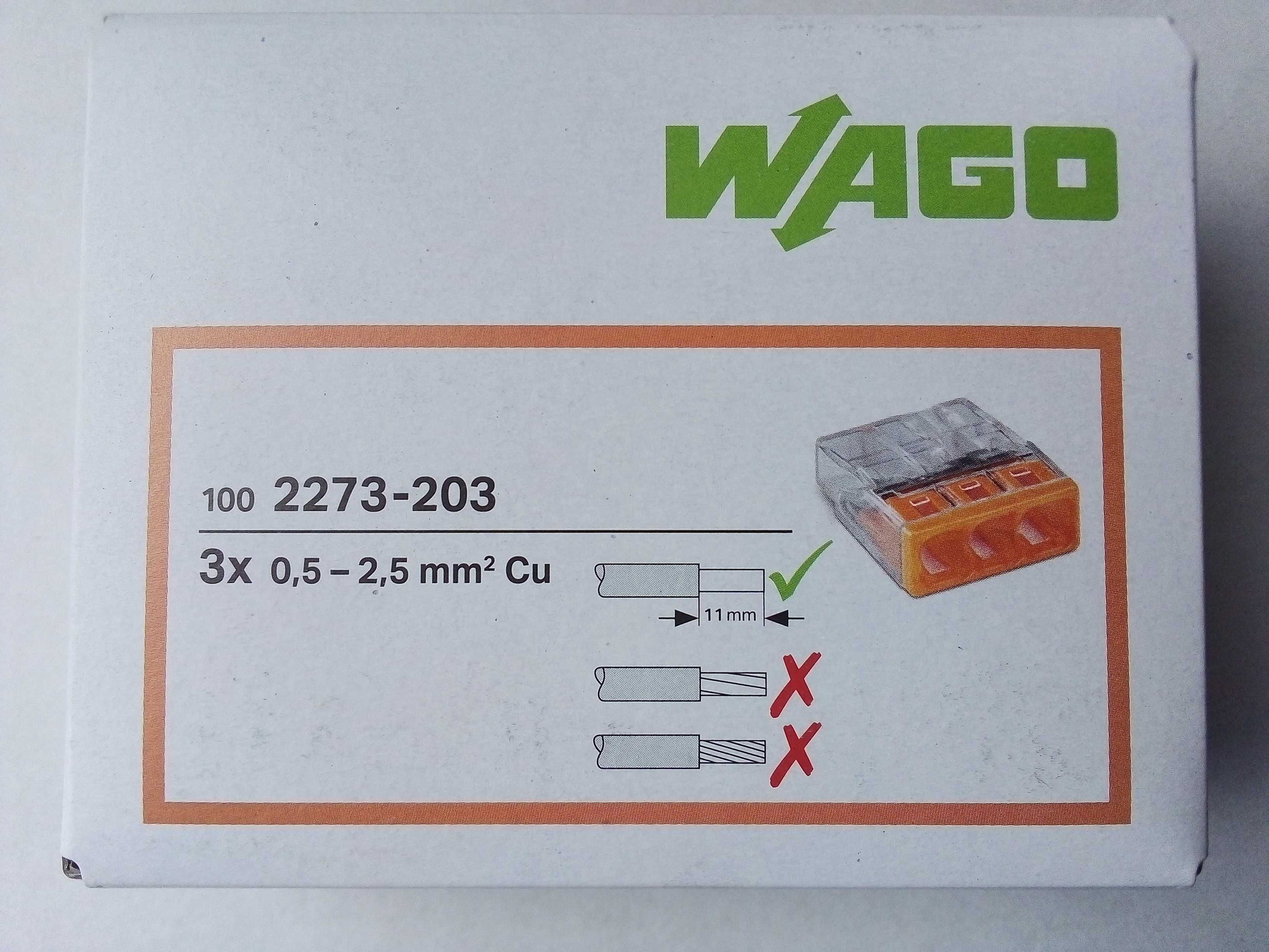 Złączki elektryczne WAGO