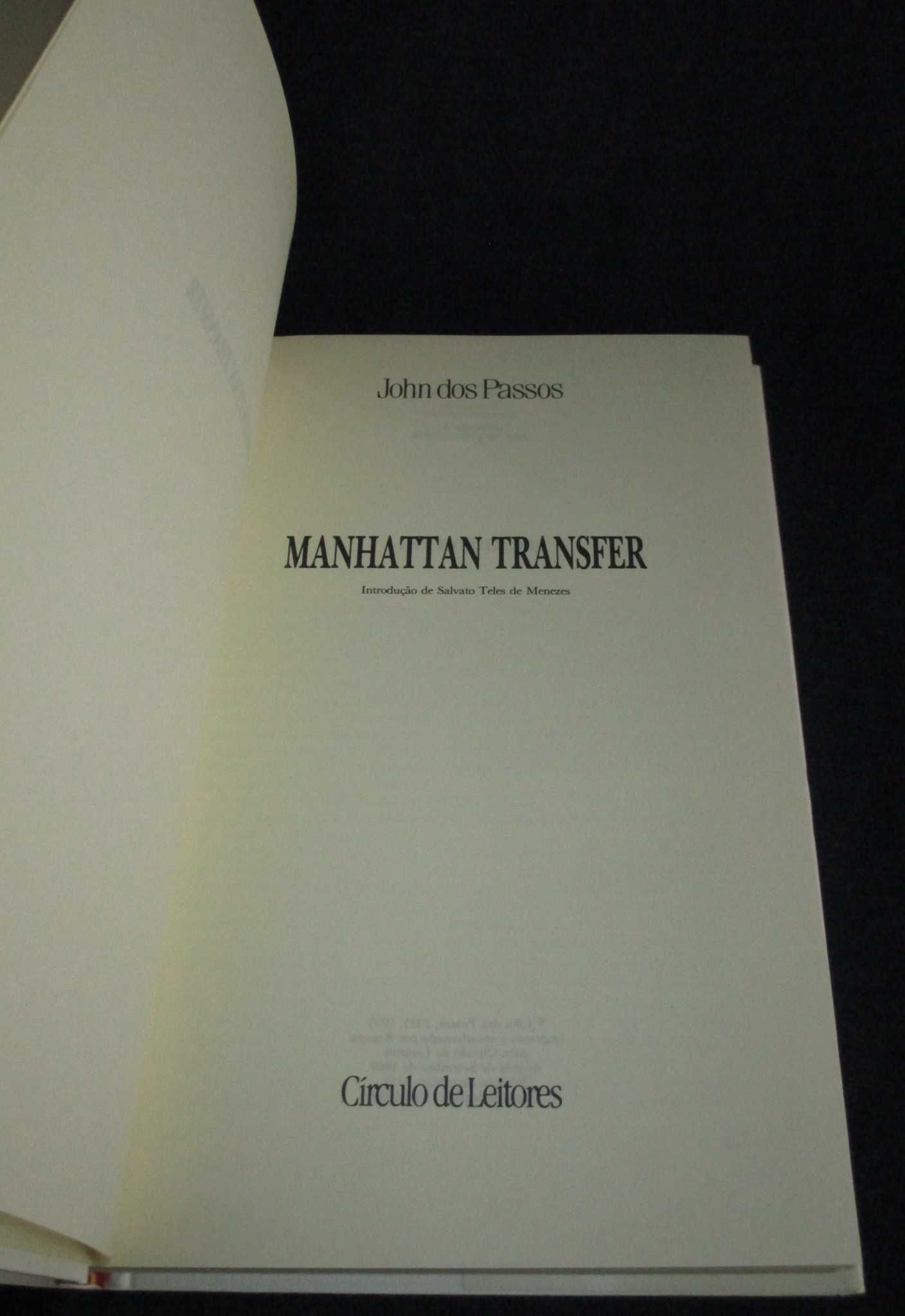 Livro Manhattan Transfer John dos Passos