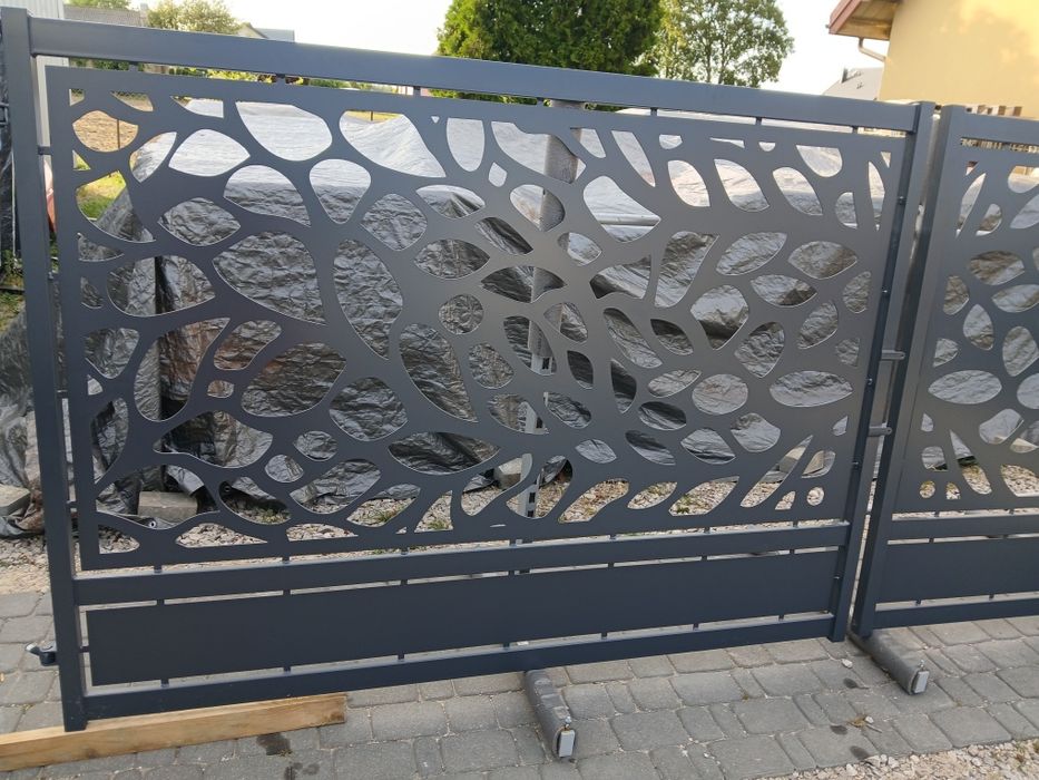 Brama 4m furtka 1m wysokość 1.4m