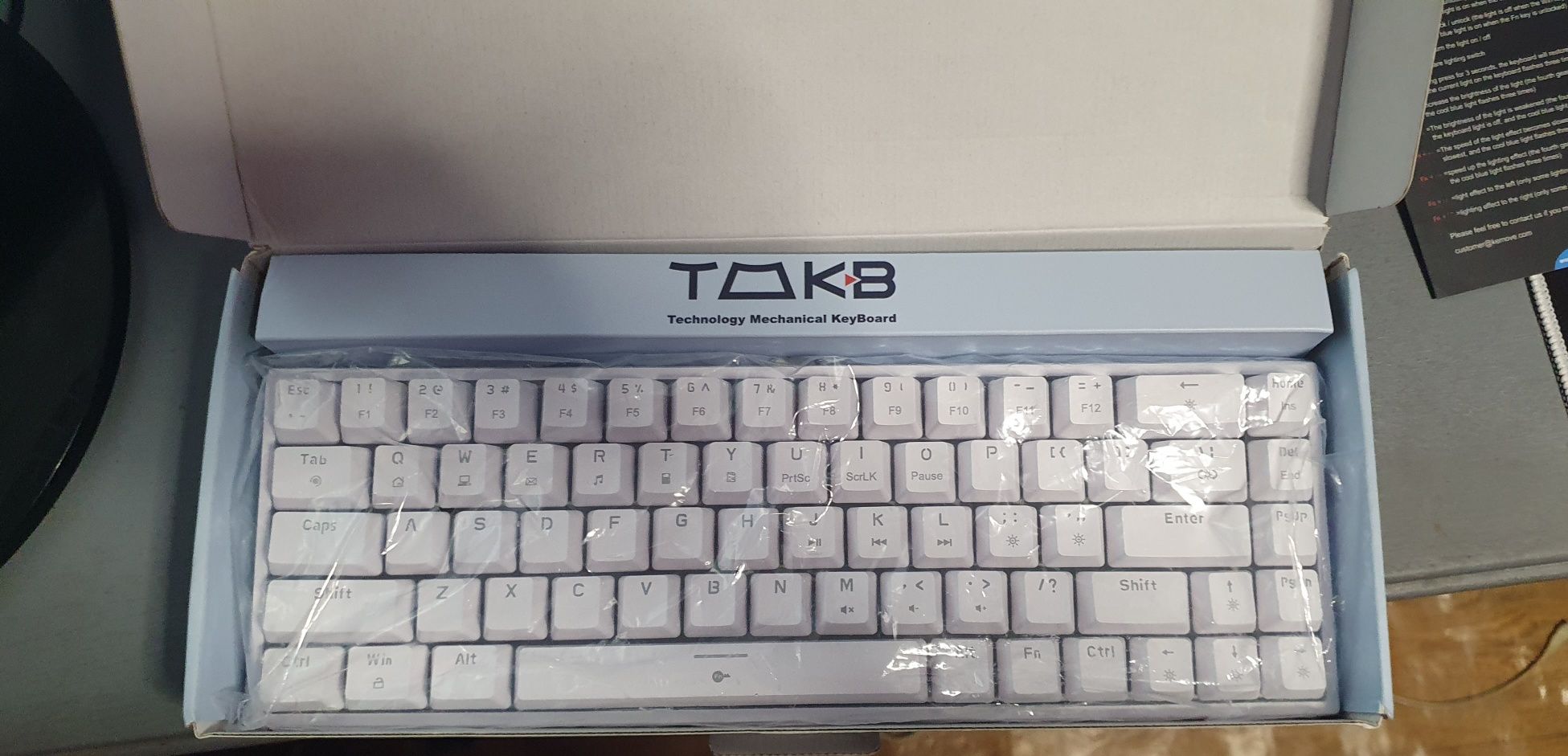 Механічна клавиатура TOKB T68SE