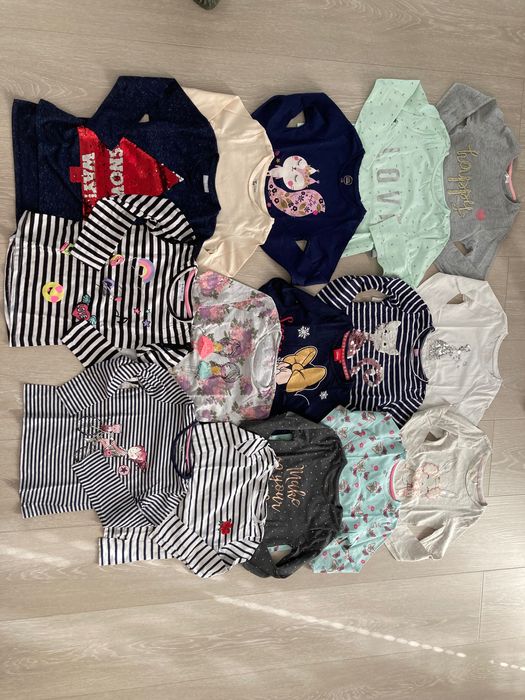 Zestaw bluzek rozm. 122 cool club zara lupilu pepco primark  14 sztuk