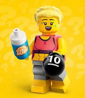 Lego Minifigures - seria 25 - Instruktorka fitness - nowa