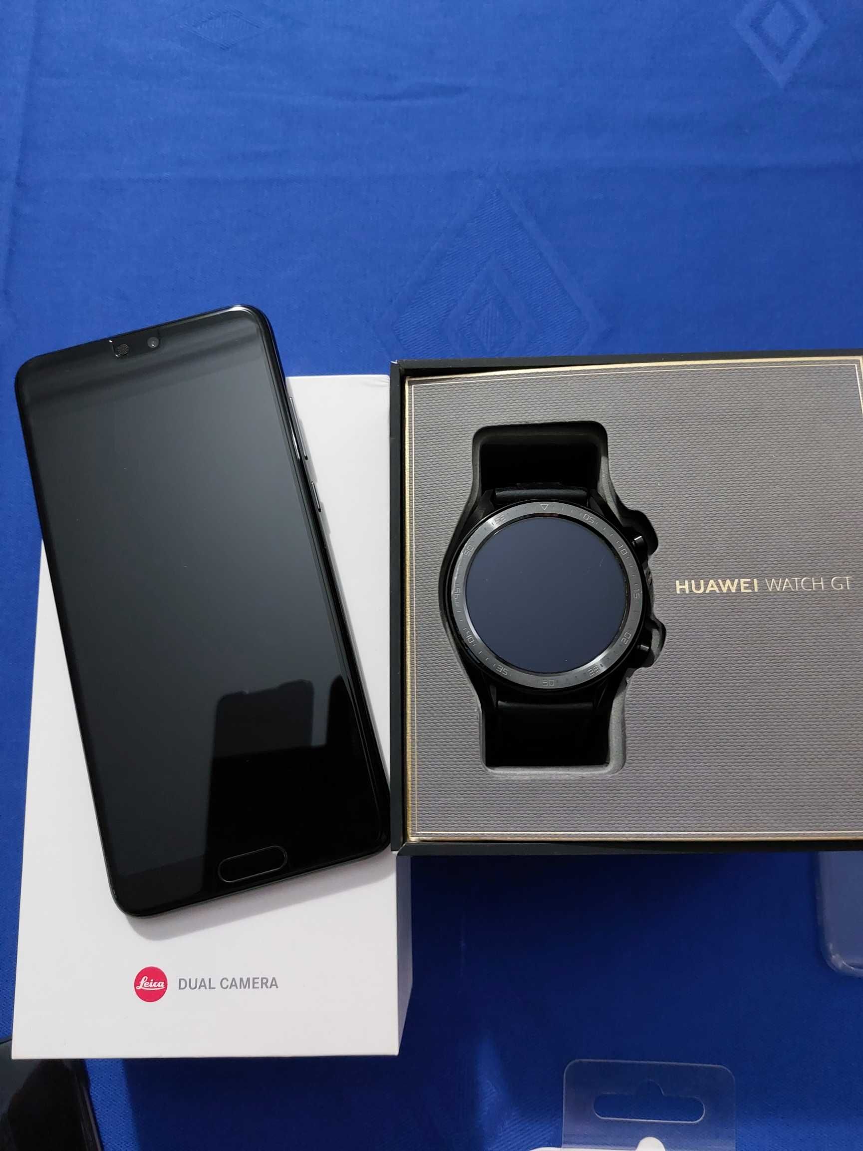 Huawei P20 + Huawei Watch GT + Huawei Band 3e