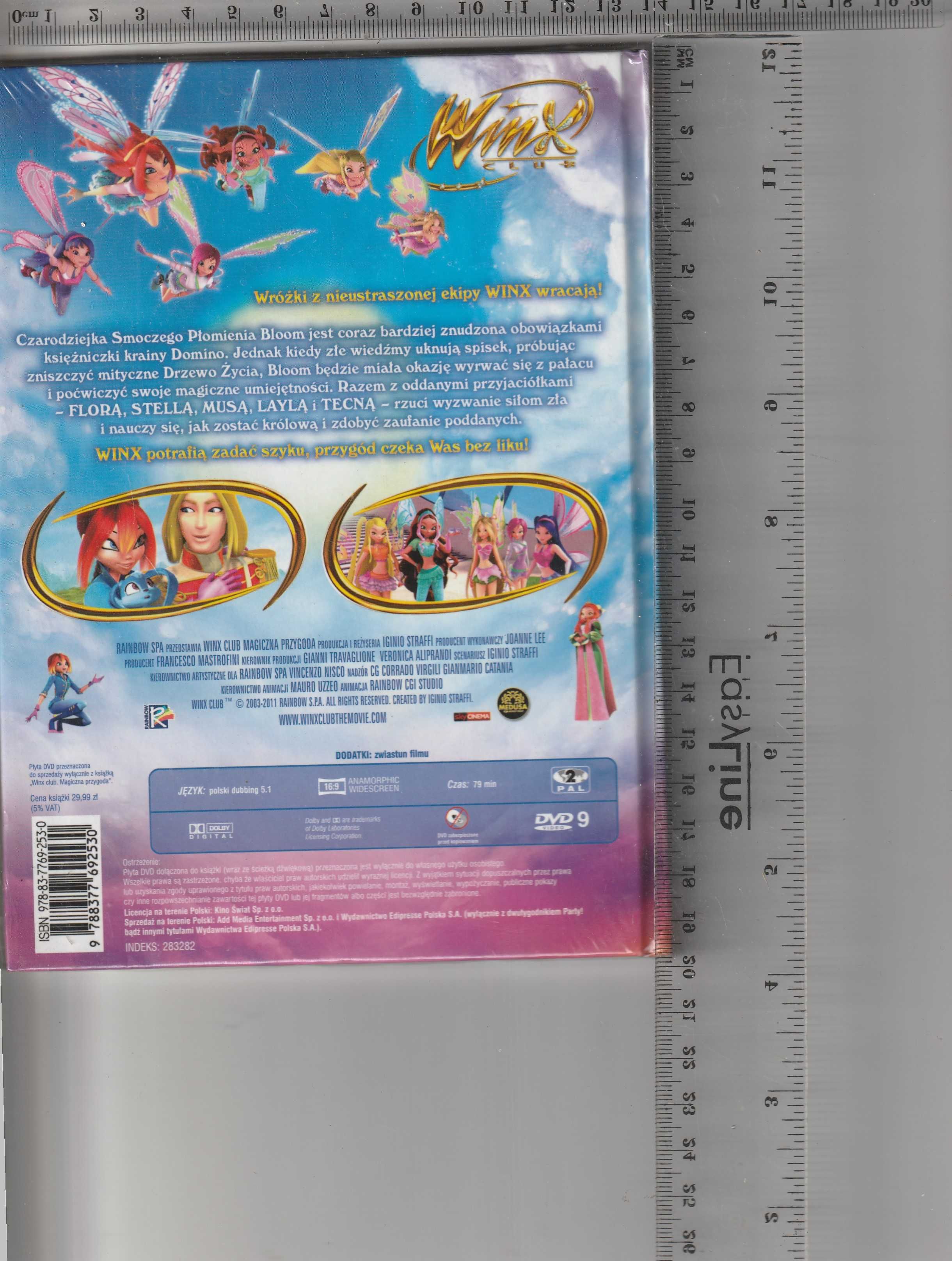 Winx Club Magiczna przygoda DVD