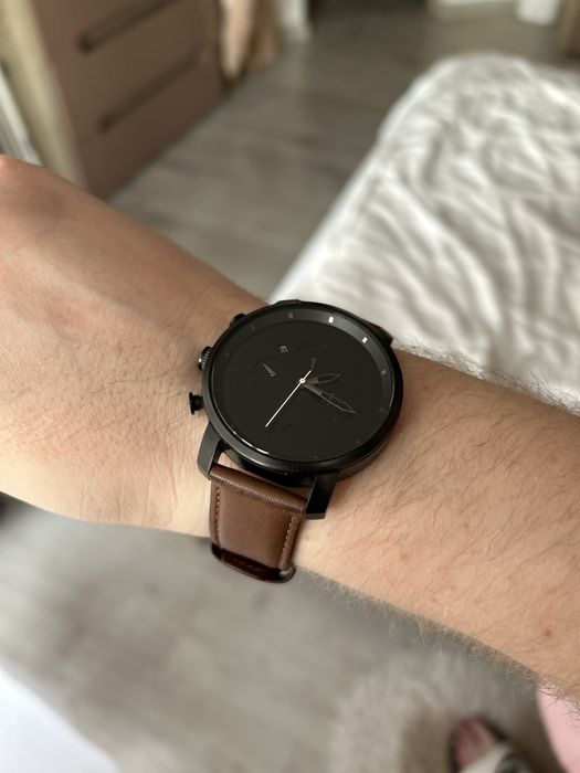 Чорний наручний годинник MVMT 316L C25 Оригінал