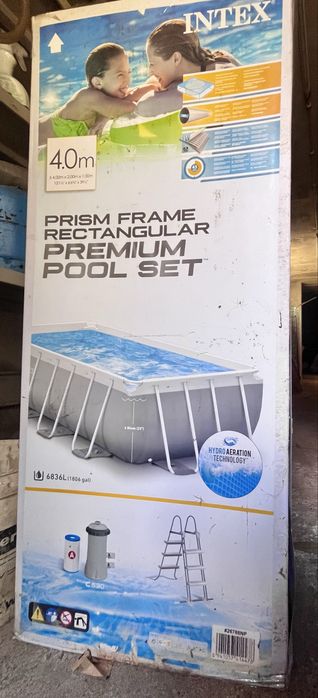 Piscina Intex 4 x 2 x 1 metros