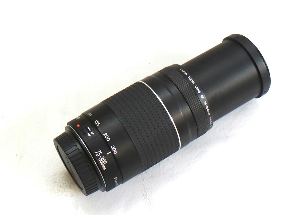 Lente Canon EF 75-300mm III Err01