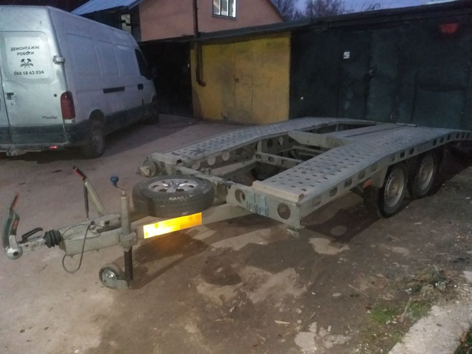 Оренда прокат Лафет лавета евакуатор жорстка сцепка підкат