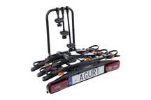 Aguri Active Bike Pro 3 Black Platforma rowerowa na hak na 3 rowery