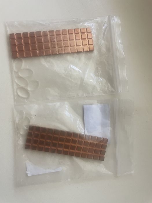 Радиаторы для SSD AMPCOM NVMe Heatsink / Pure Copper