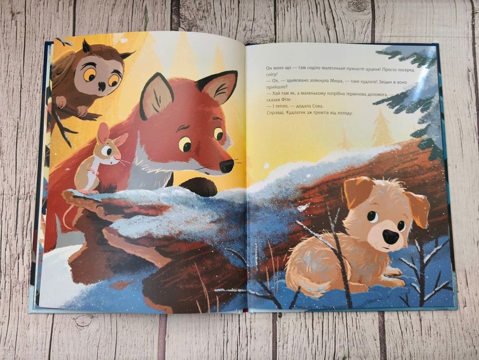 Комплект дитячих книг Кудлате диво, Маленький та великий подарунок