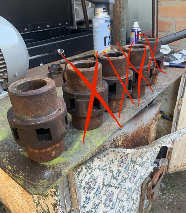 Муфта, полумуфта, комлект муфт, соеденительная муфта