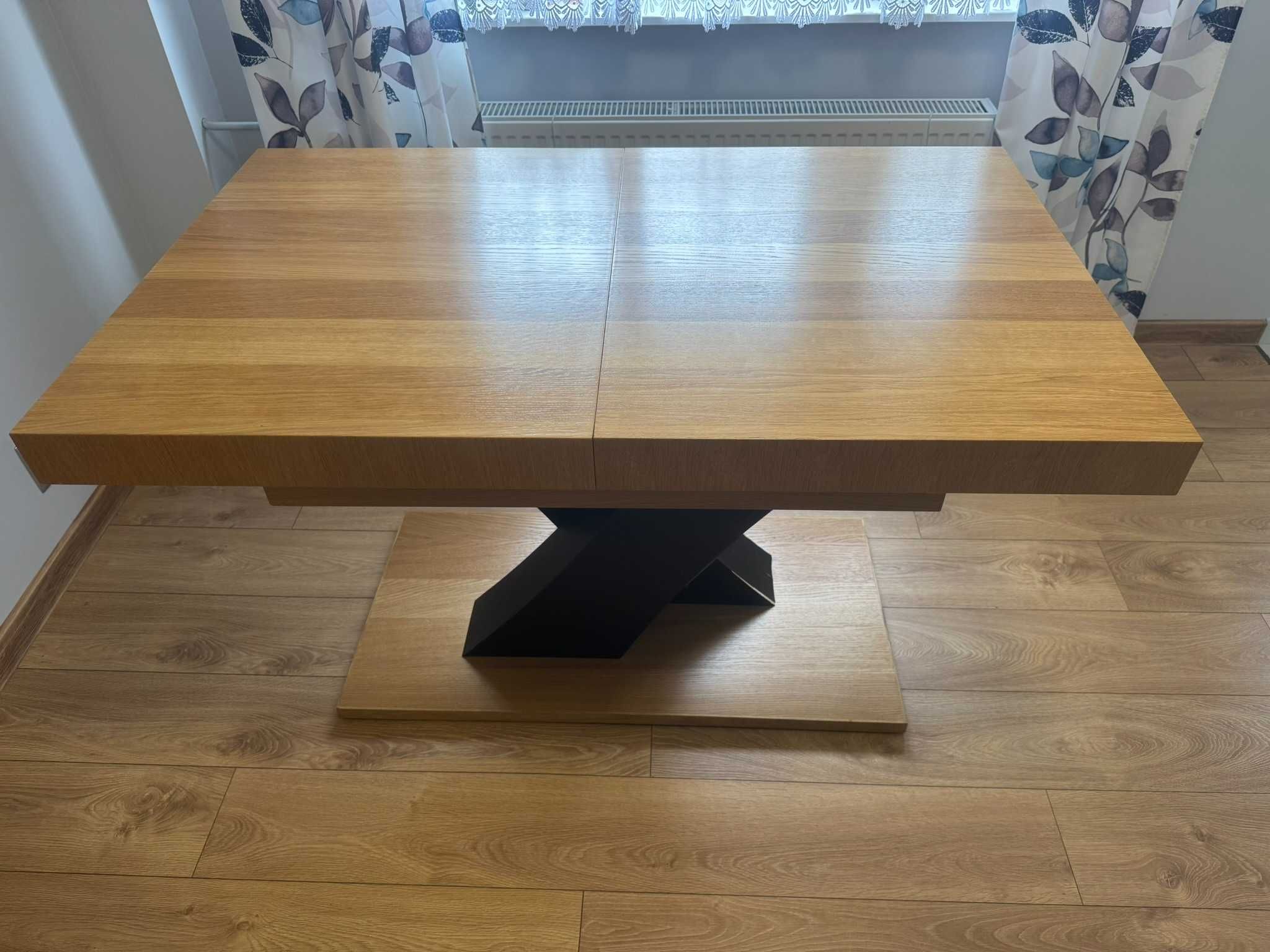 Stół dębowy rozkładany Bukowski meble (model: Valentino X), 130-230x80