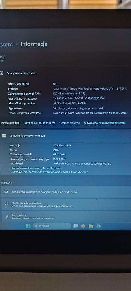 Laptop Lenovo Ideapad 3