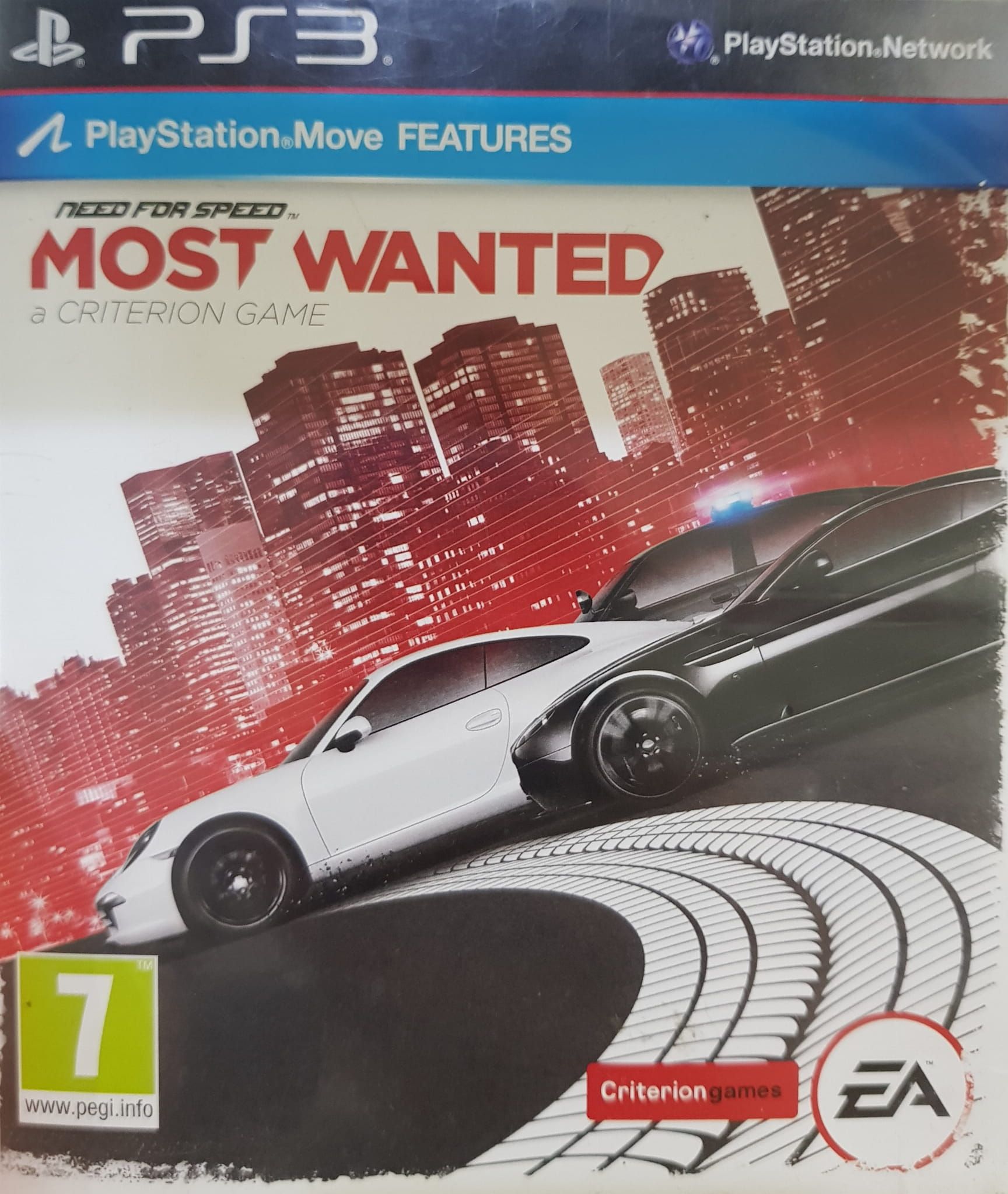 Need for Speed: Most Wanted ENG PS3 Używana
