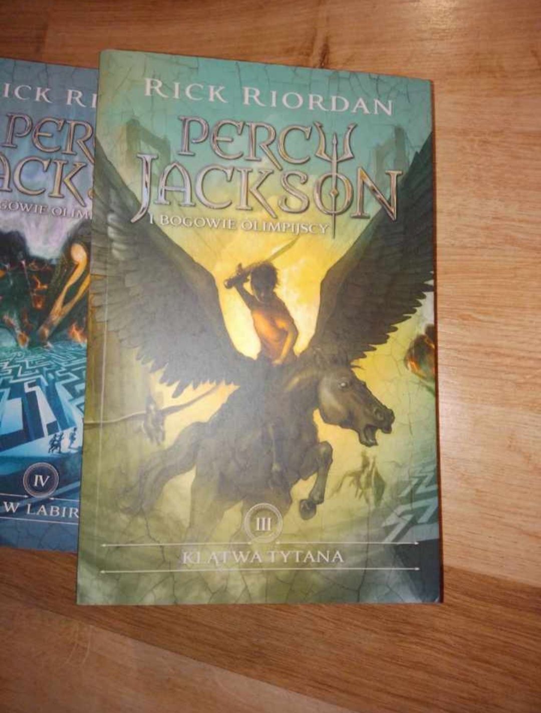 Ksiazki zestaw ksiazek Rick Riordan