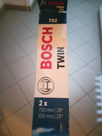 Nowe wycieraczki Bosch 702TWIN / Peugeot Mocowanie haczykowe