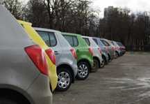 Аренда авто skoda fabia шкода фабія  таксі оренда фабия