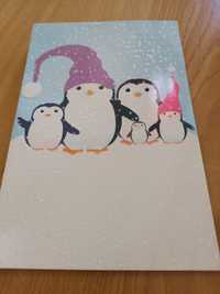 Postal dos pinguins