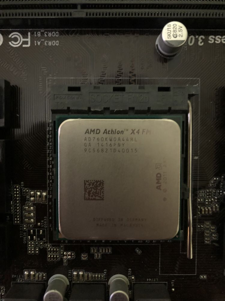 Материнская плата с процессором athlon x4 760k