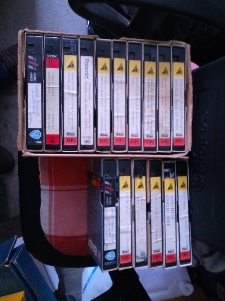 Kasety video VHS lub zamiana na komiksy Kajko i Kokosz