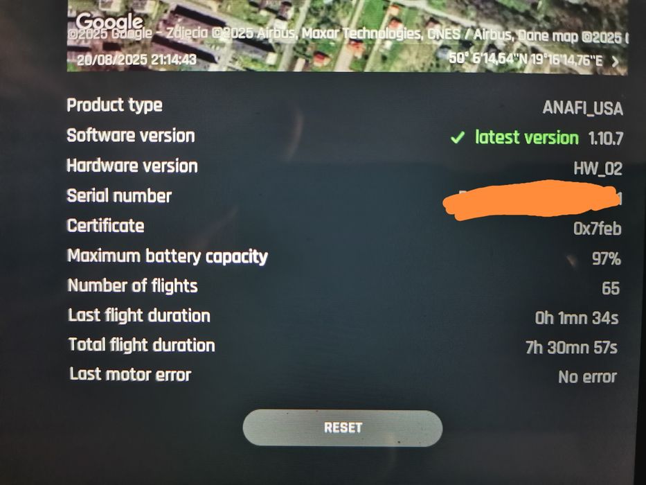 Dron termowizyjny Parrot Anafi USA GOV