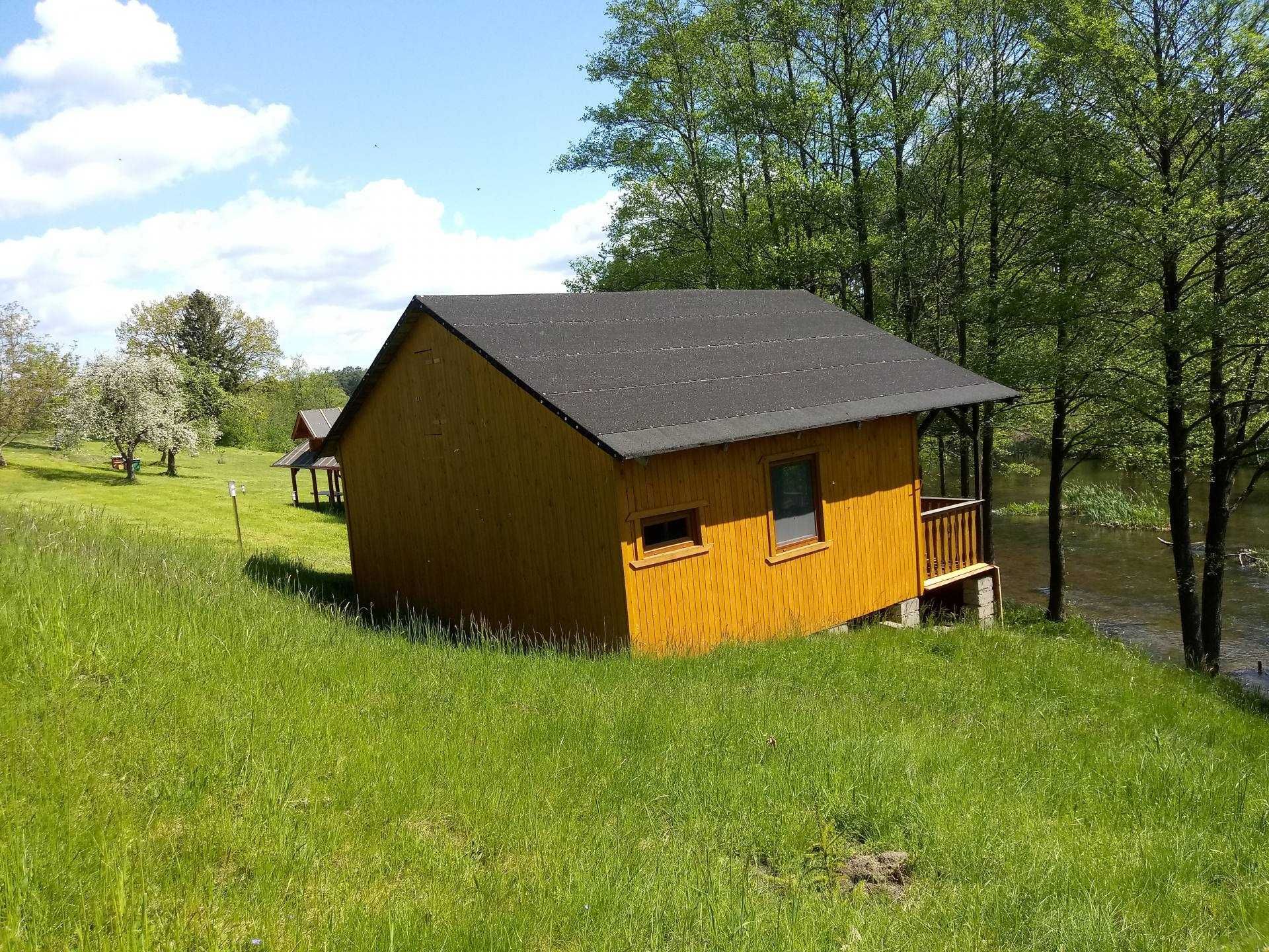 domek letniskowy nad rzeką Wdą, noclegi, Zacisze nad Wdą