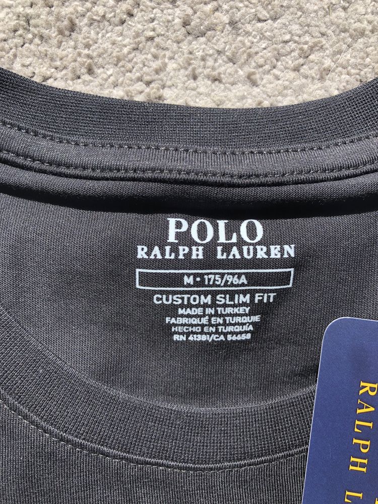 T-shirt Polo Ralph Lauren preta