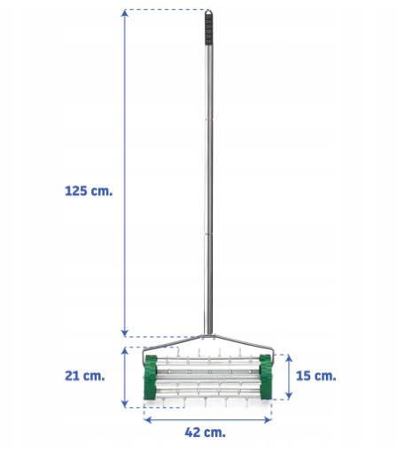 Ręczny Aerator Wertykulator Obrotowy 7KG SPRAWDŹ!