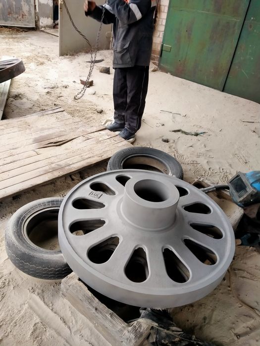 Пескоструй красный камень