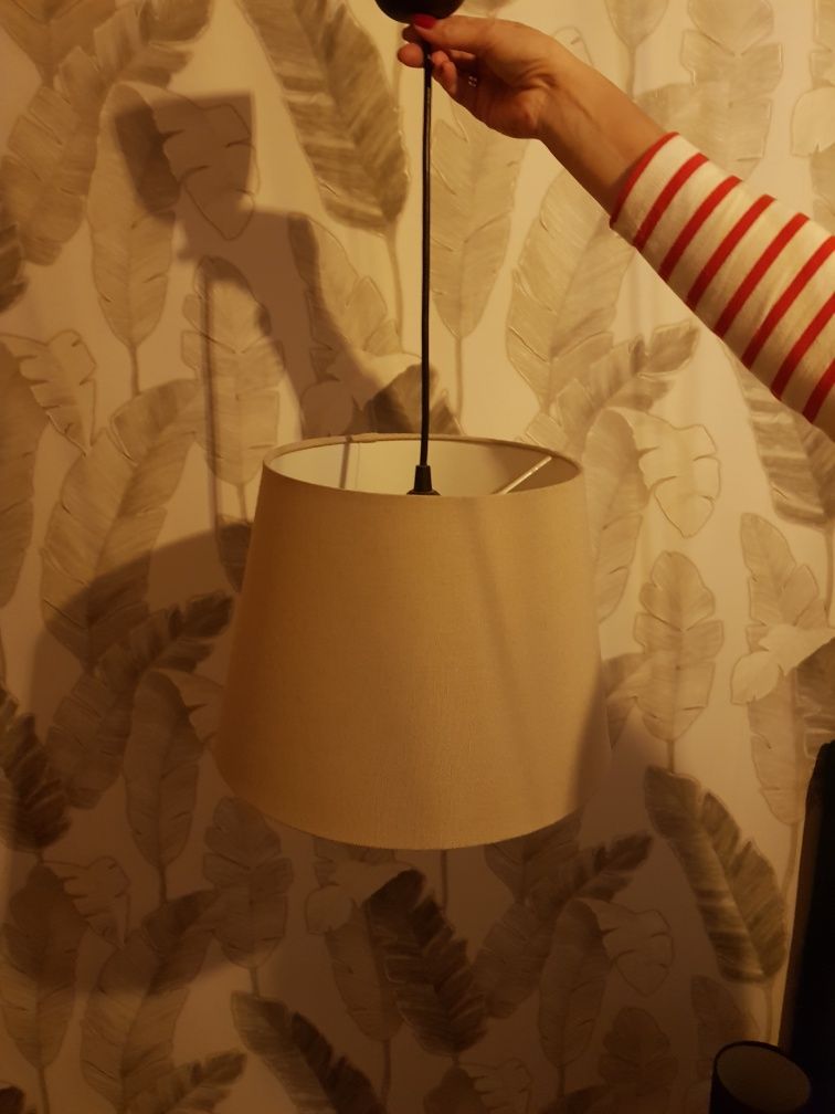Żyrandol abażur Ikea
