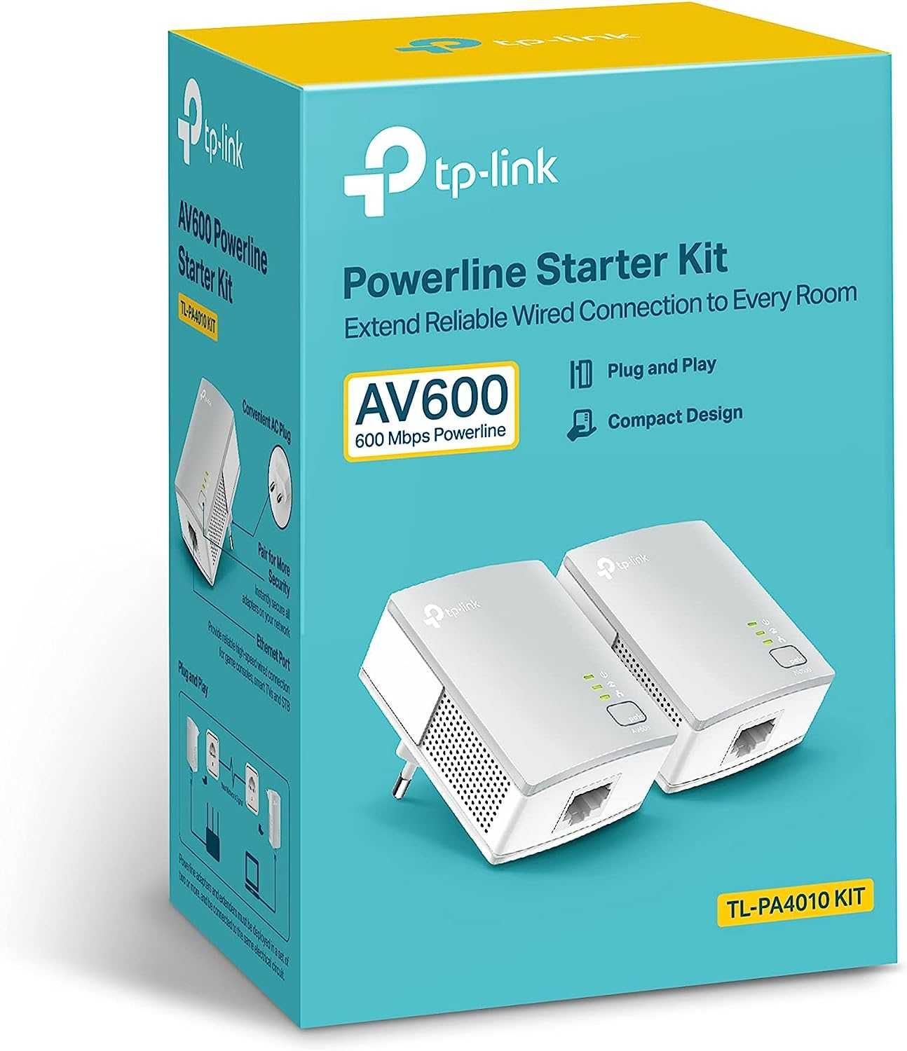 TP-Link Powerline AV600 Mini Adapter Starter Kit