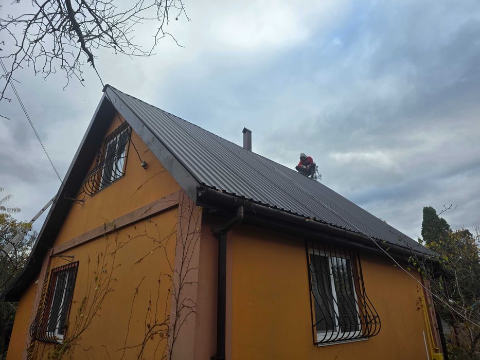 Комплексні покрівельні роботи. Ремонт и строительство крыши