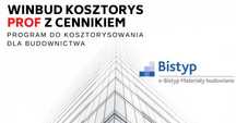 WINBUD Kosztorys Prof z cennikiem e-Bistyp