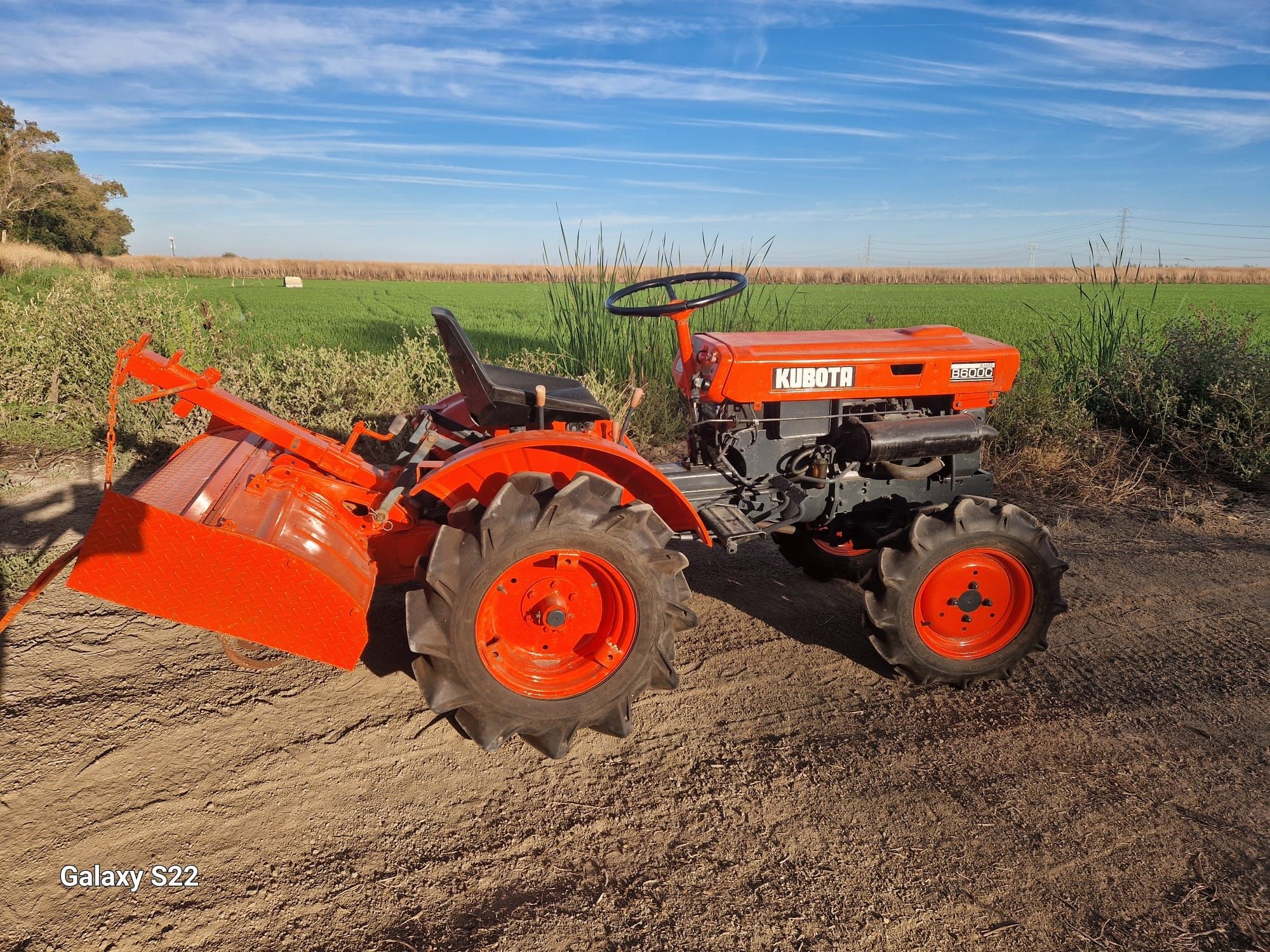 Mini tratror kubota b 6000