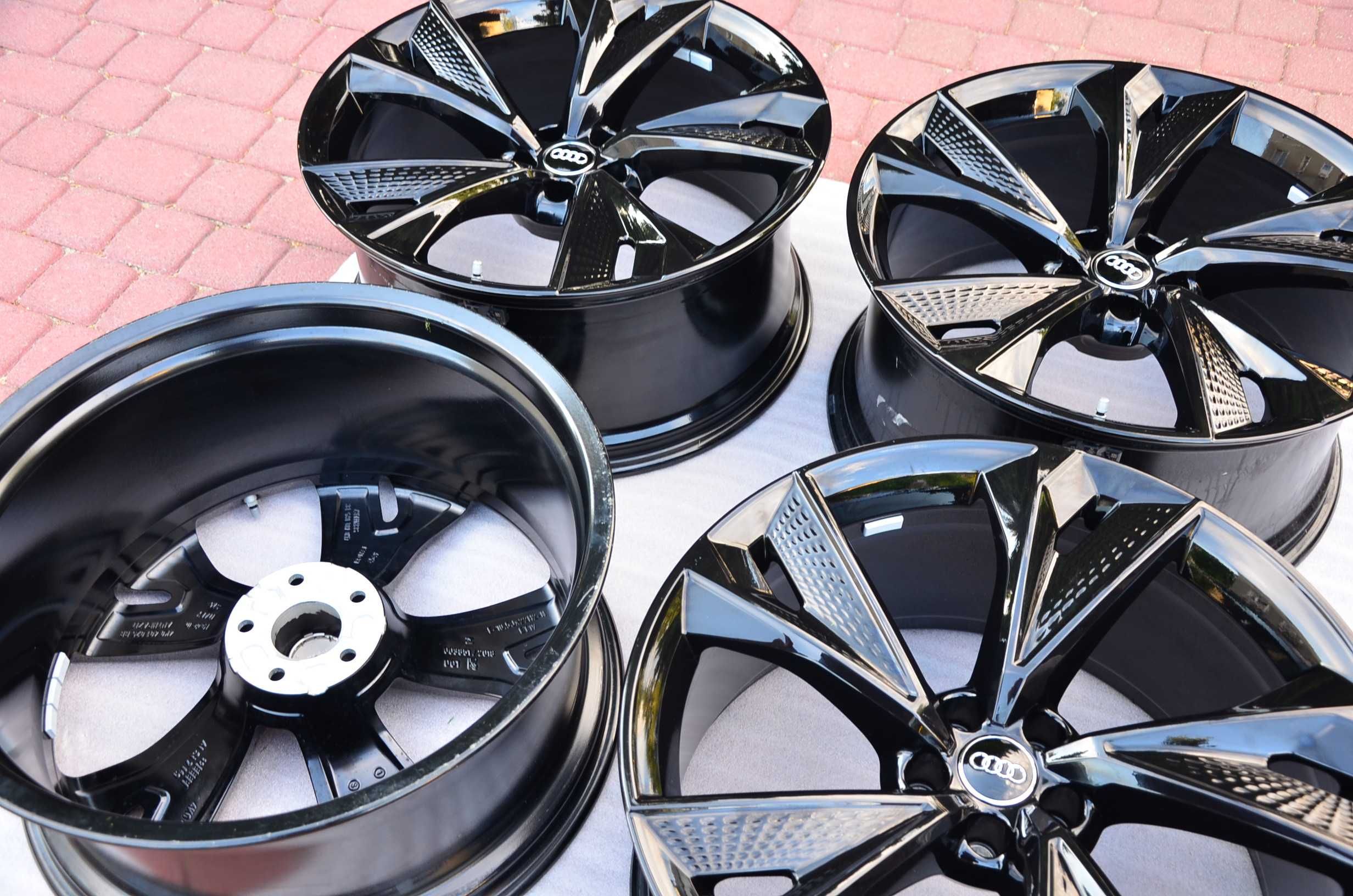 Felgi Audi 22 Rs6 Rs7 Black Q8 SQ8 Q7 SQ7 Audi Sport