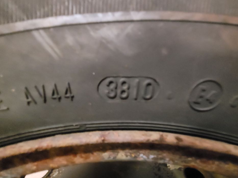 Komplet kół stalowych 5x112 z oponami zimowymi 195/65 15