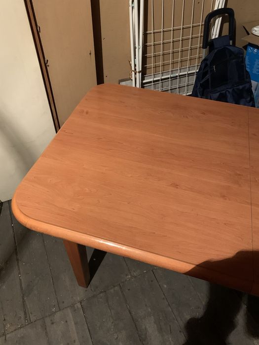 Prostokątny stół olcha.Rozkładany