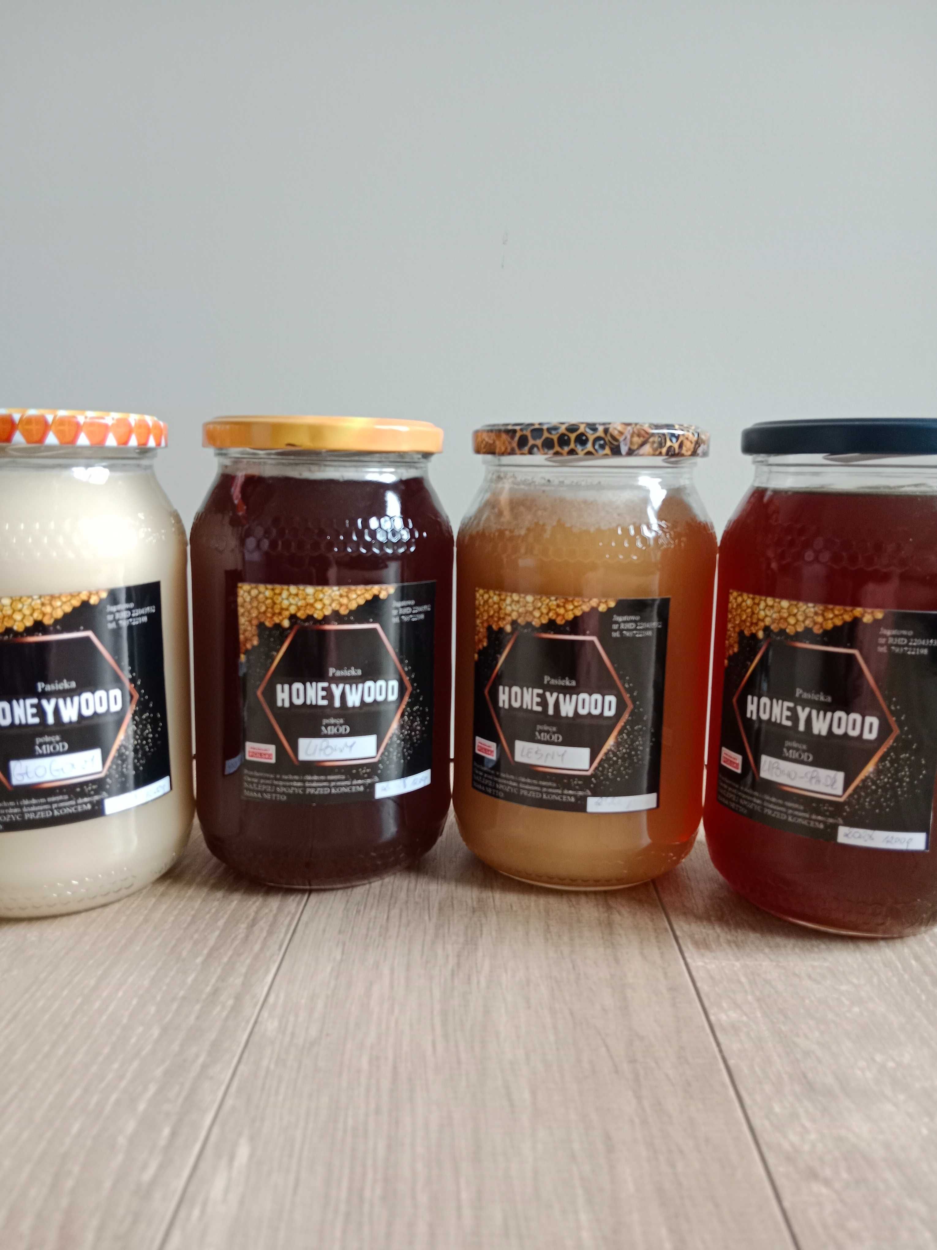 Miód z pasieki HONEYWOOD 100% z Natury